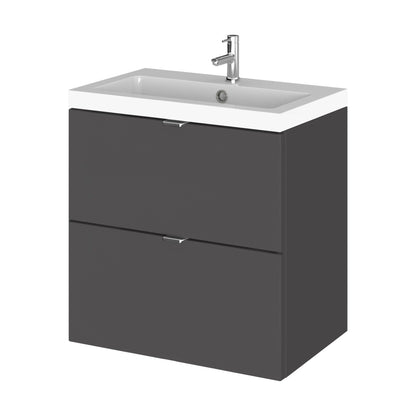 [BFDY936W] 500 2-DRAWER WALL HUNG UNIT (355MM) - Cutout