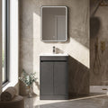 Woodgrain Graphite Grey