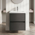Woodgrain Graphite Grey