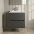 Woodgrain Graphite Grey