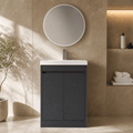 Woodgrain Graphite Grey