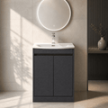 Woodgrain Graphite Grey