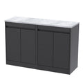 Woodgrain Graphite Grey