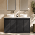 Woodgrain Graphite Grey