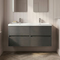 Woodgrain Graphite Grey