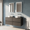 Woodgrain Graphite Grey