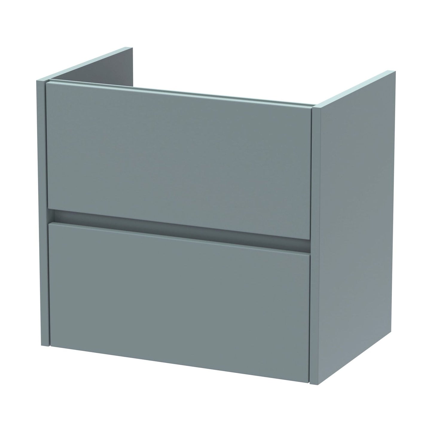 [BFED2324] Chartley Wall Hung Vanity Unit - 600mm, Coastal Grey - Cutout