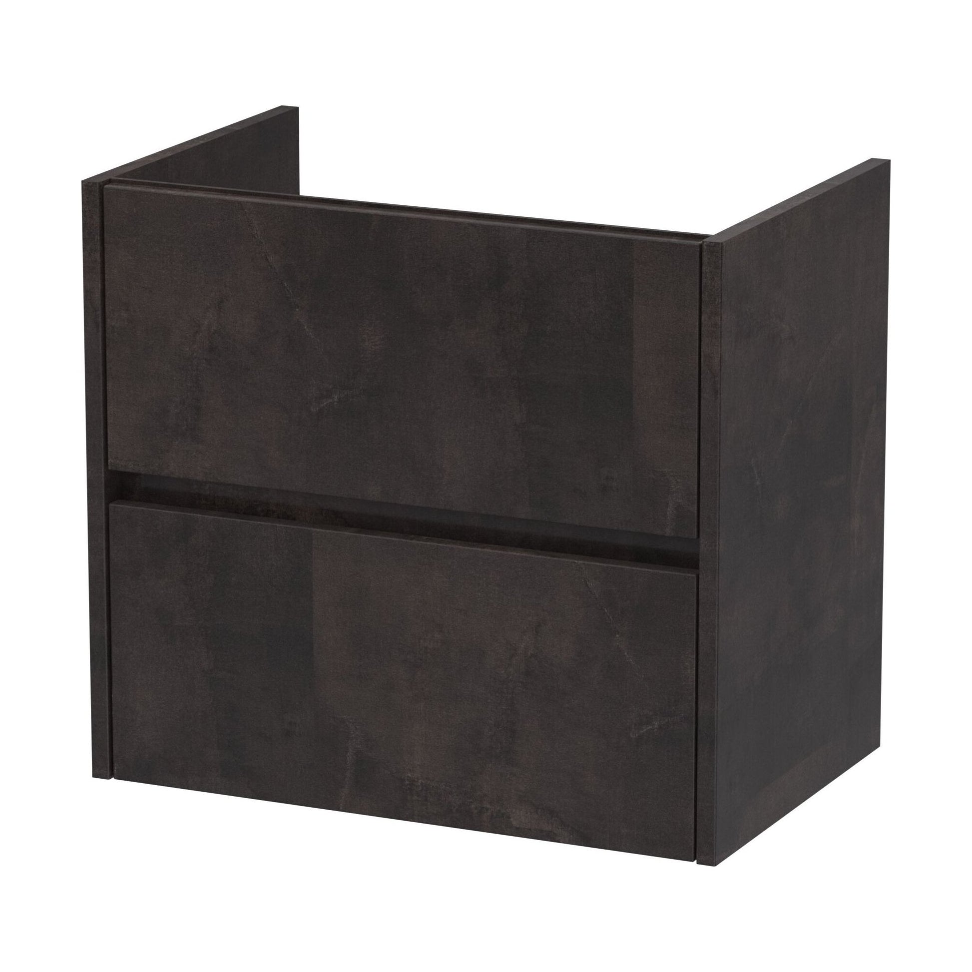 [BFED2624] Chartley Wall Hung Vanity Unit - 600mm, Metallic Slate - Cutout