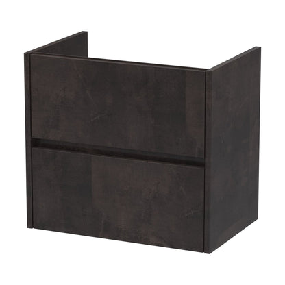 [BFED2624] Chartley Wall Hung Vanity Unit - 600mm, Metallic Slate - Cutout