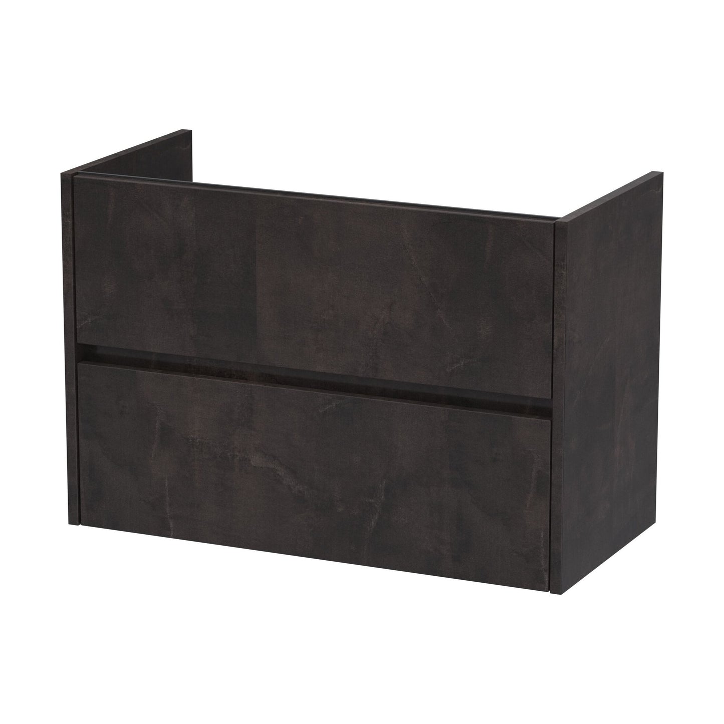 [BFED2626] Chartley Wall Hung Vanity Unit - 800mm, Metallic Slate - Cutout