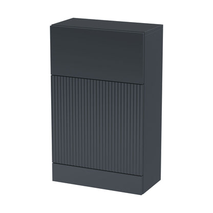 [BFFF1441] Balterley Tixall Fluted Front Floor Standing WC Unit, 500mm, Choice of Colour - Cutout