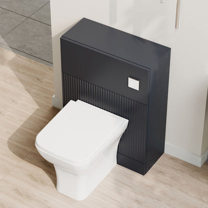 [BFFF1441] Balterley Tixall Fluted Front Floor Standing WC Unit, 500mm, Choice of Colour - Lifestyle 2