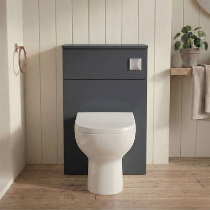 [BFFF1441] Balterley Tixall Fluted Front Floor Standing WC Unit, 500mm, Choice of Colour - Silo