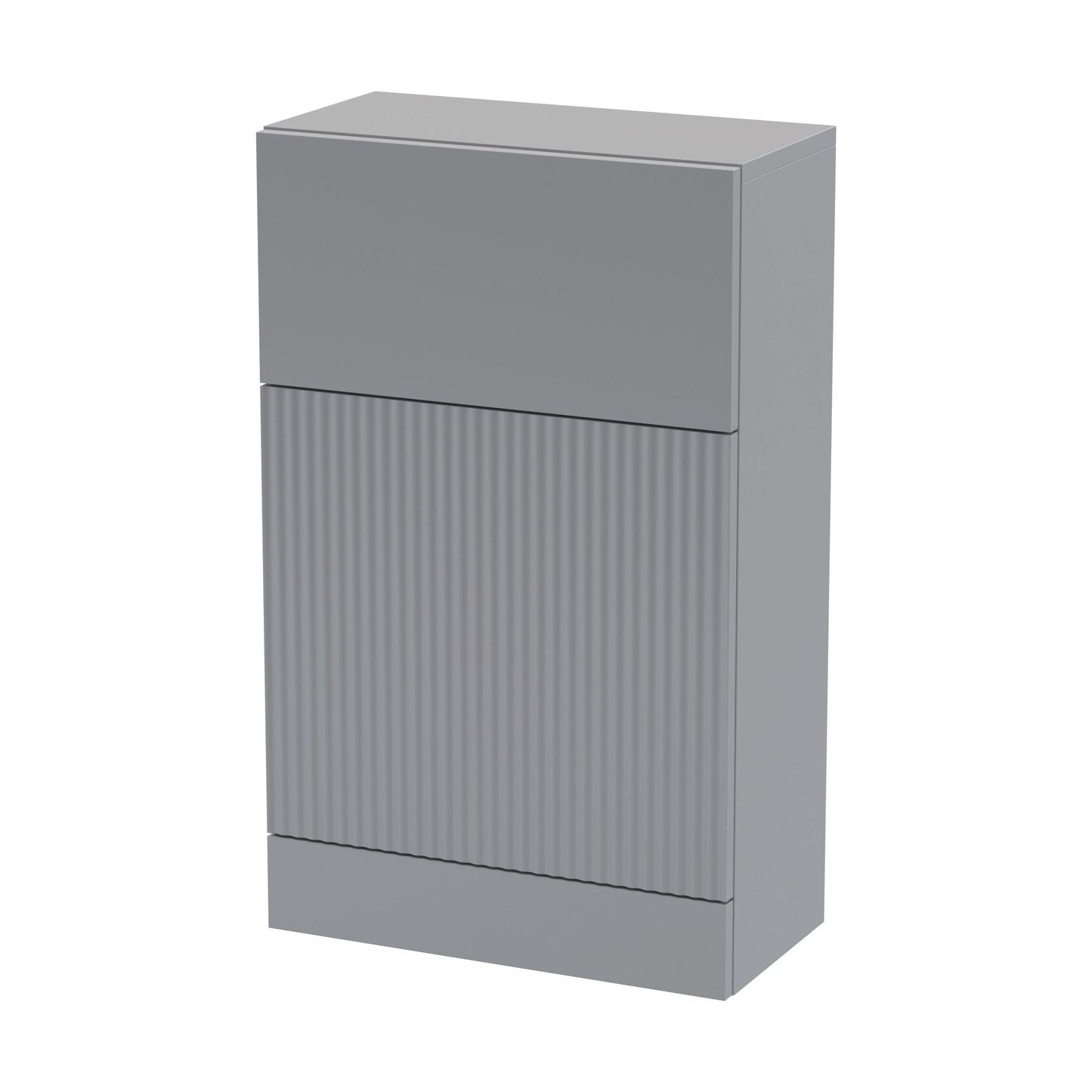 [BFFF241] Balterley Tixall Fluted Front Floor Standing WC Unit, 500mm, Choice of Colour - Cutout