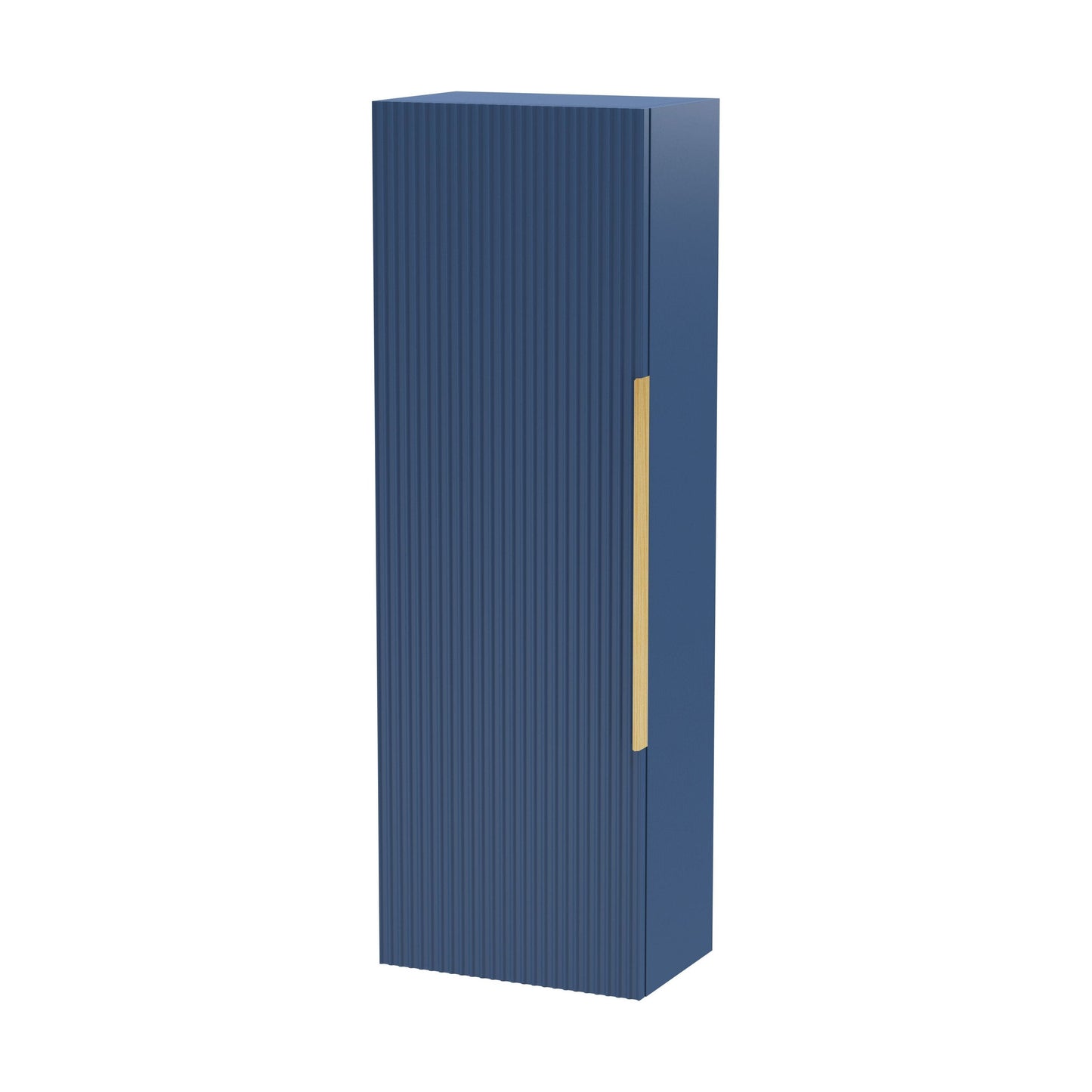 [BFFF362H325] Tixall Fluted Wall Hung Tall Bathroom Storage Unit, 400mm, Multiple Colours and Handle Options - Cutout