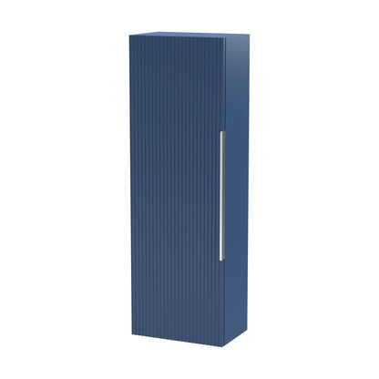 [BFFF362] Tixall Fluted Wall Hung Tall Bathroom Storage Unit, 400mm, Multiple Colours and Handle Options - Cutout
