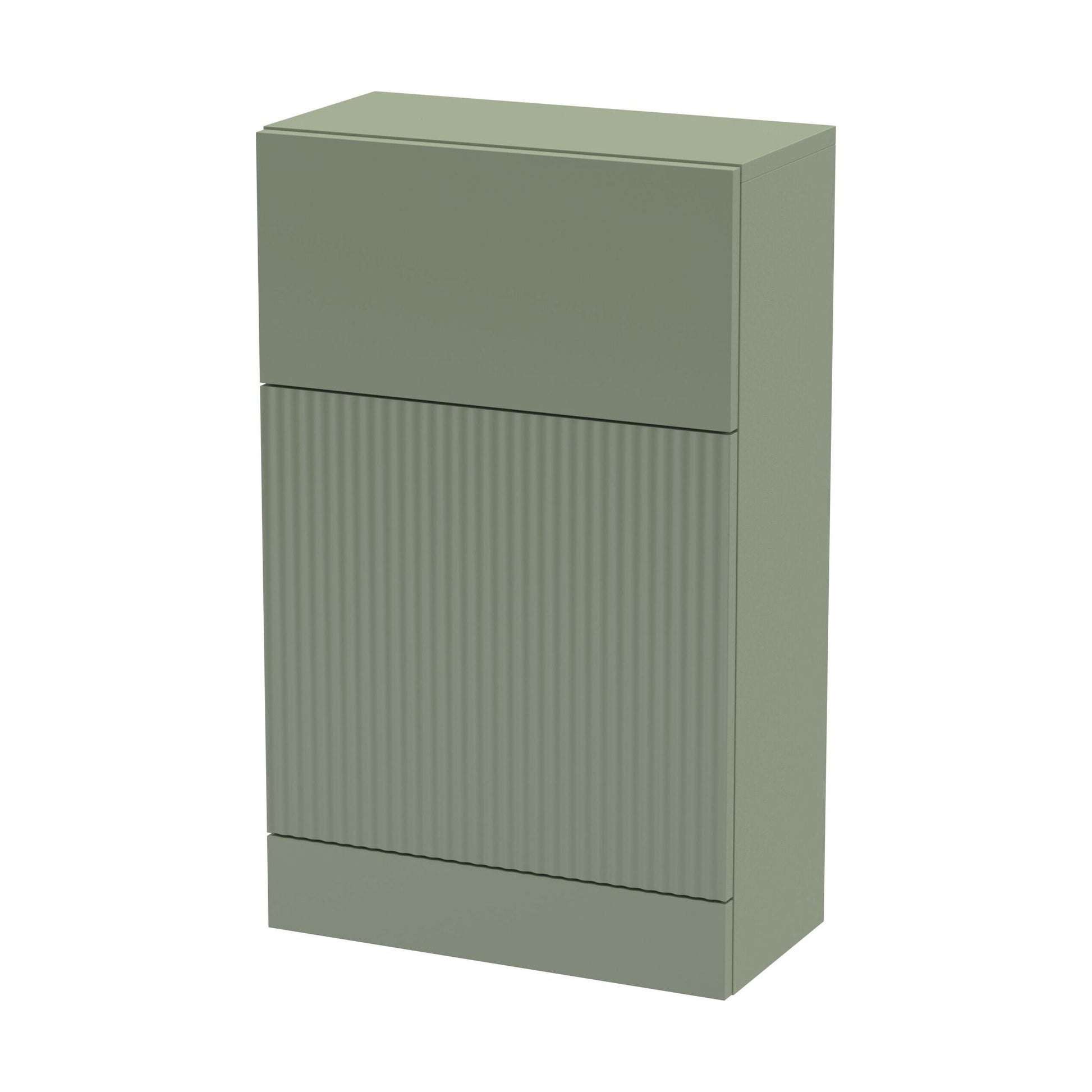 [BFFF841] Balterley Tixall Fluted Front Floor Standing WC Unit, 500mm, Choice of Colour - Cutout