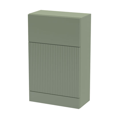 [BFFF841] Balterley Tixall Fluted Front Floor Standing WC Unit, 500mm, Choice of Colour - Cutout