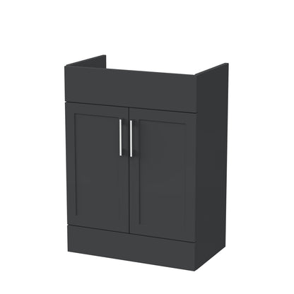 [BFFFH1408] 600 Vanity Unit (335) Shaker - Cutout