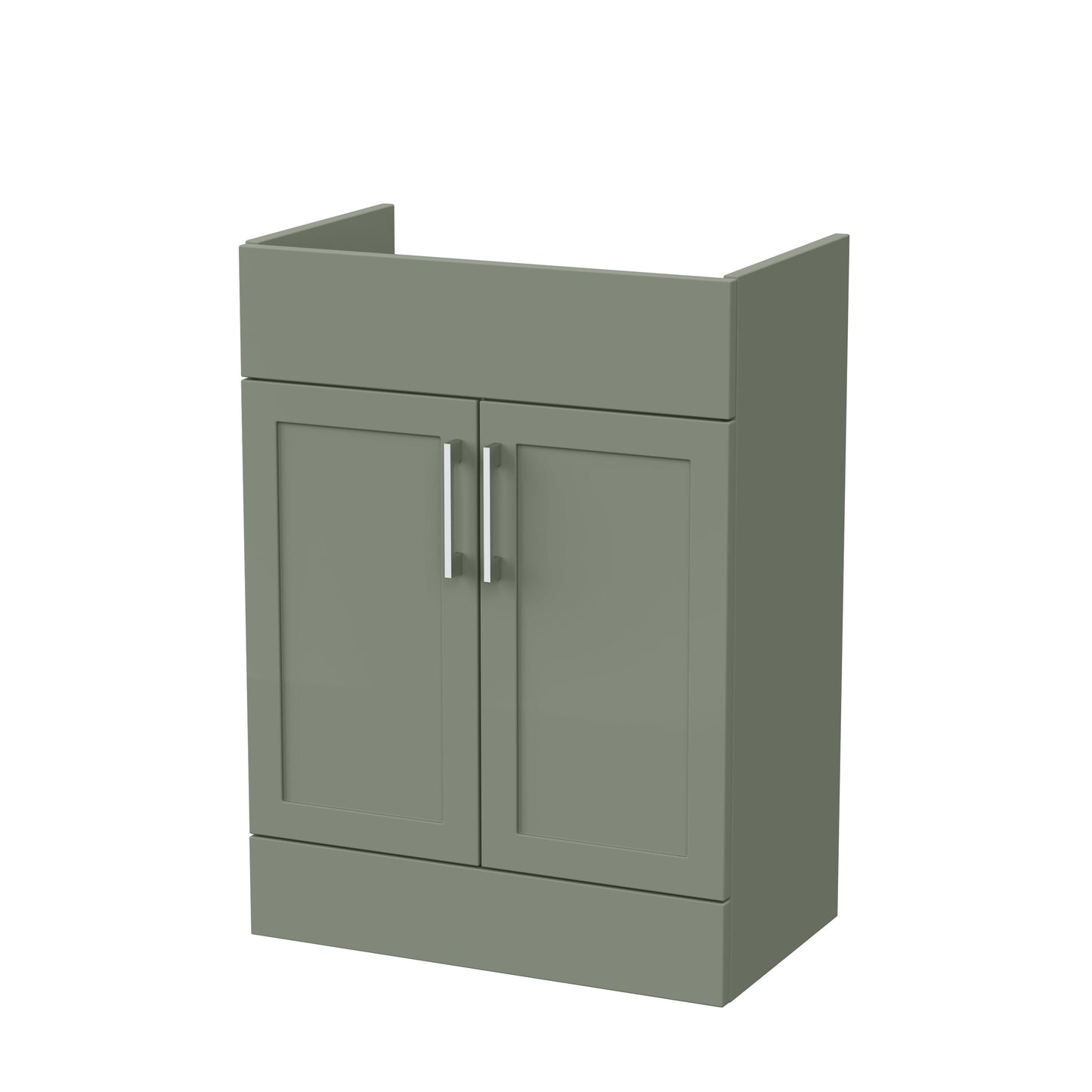 [BFFFH3108] 600 Vanity Unit (335) Shaker - Cutout