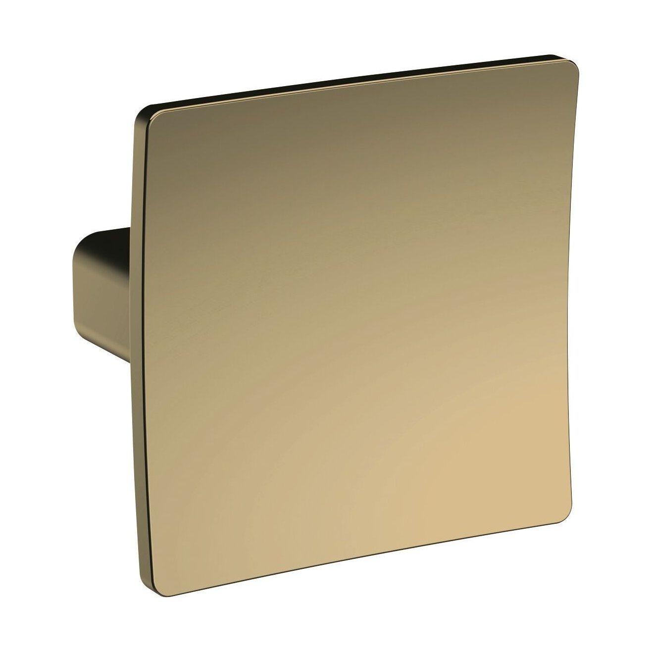 [BFH821] Balterley Knob Furniture Handle - Brushed Brass - Cutout
