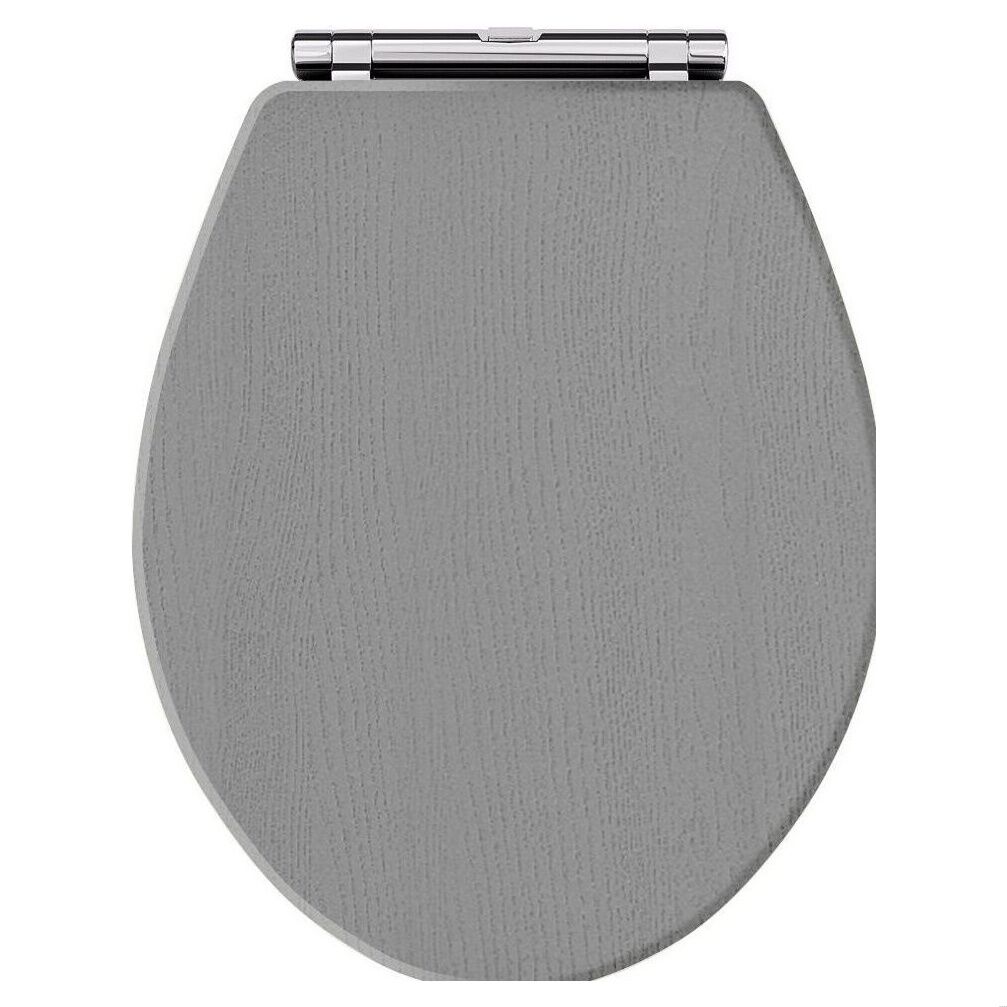 [BFHA299] Harrington Toilet Seat GREY - Cutout