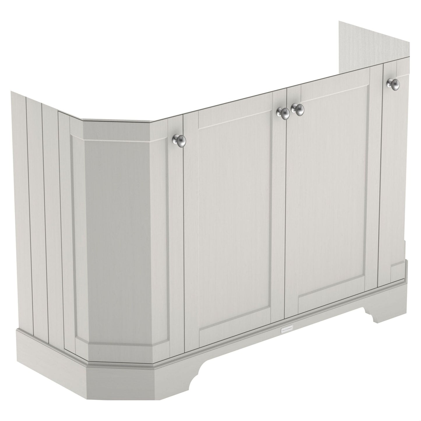 [BFHAN408] 1200 4-DOOR ANGLED BASIN UNIT - Cutout