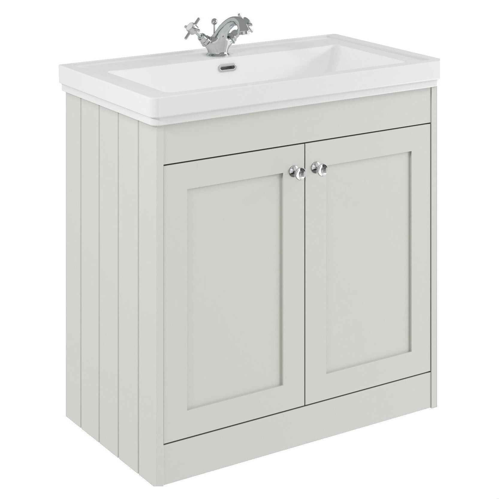 [BFHE126] 800 F/S 2-Door Unit (800x800x453) - Cutout