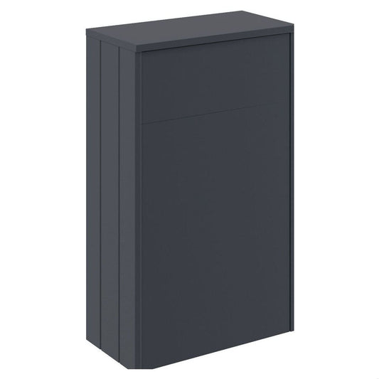 [BFHE1441] Butterton Traditional Floor Standing WC Unit, Satin Dark Grey - Cutout