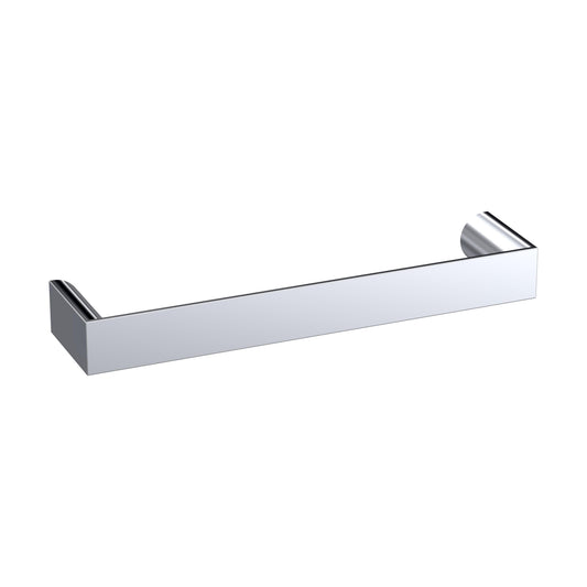 [BFHH002] Furniture Handle Square D Shape Handle, 102mm (96mm Centres) - Chrome - Cutout