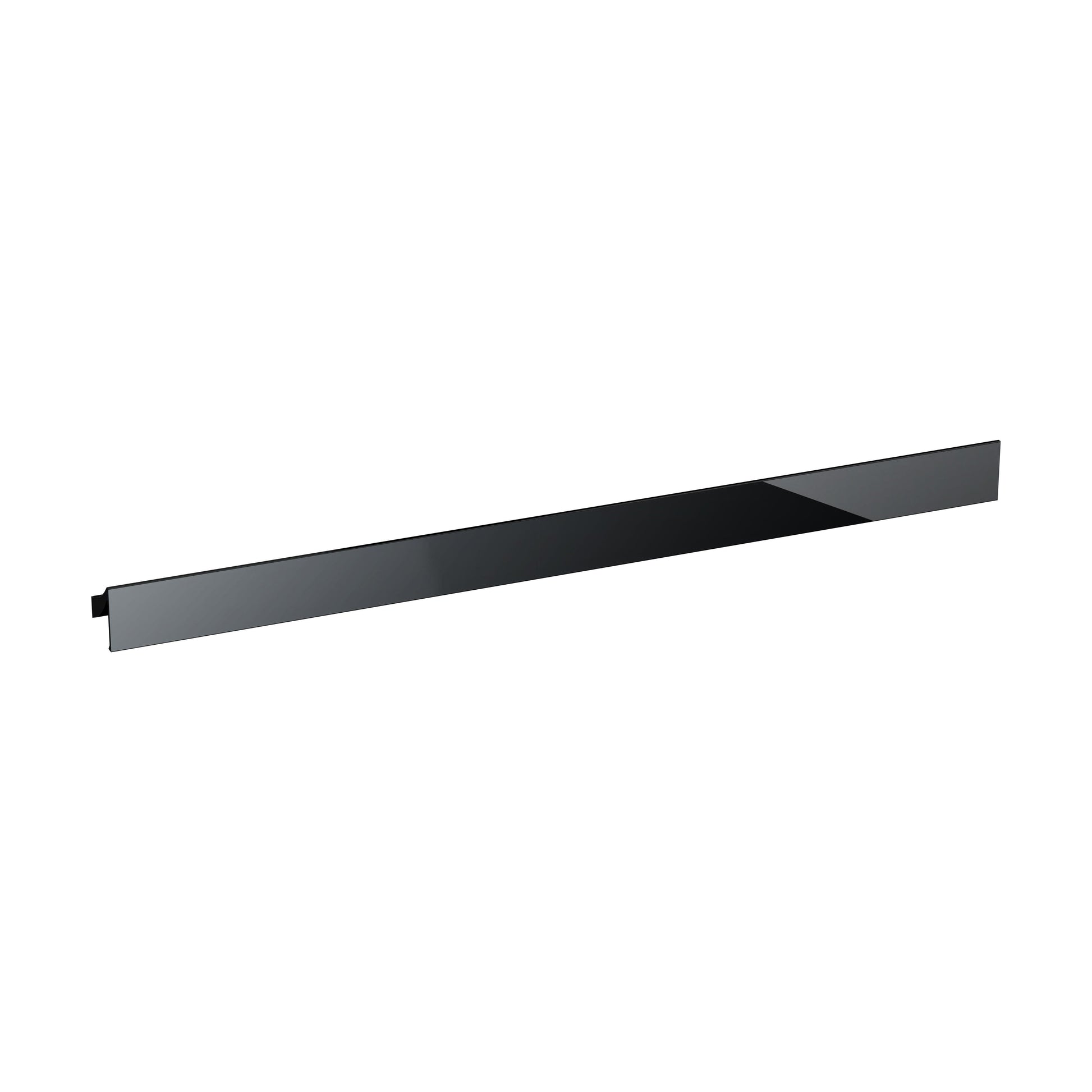 [BFHH007B] 7 Shaped Profile Handle, 420mm (352mm Centres) - Black - Cutout