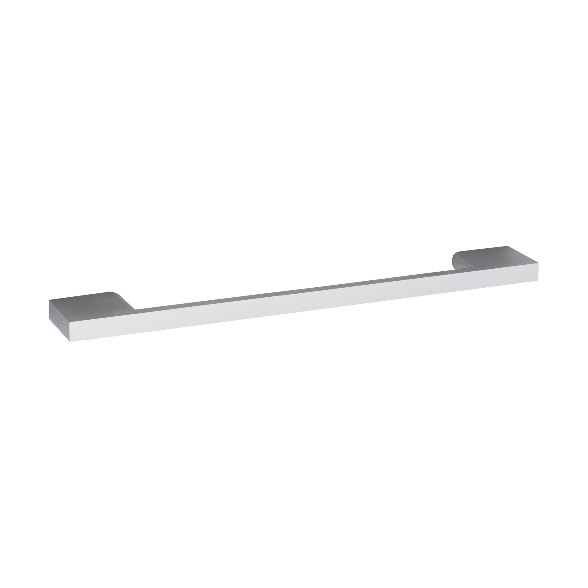 [BFHH016] Furniture Handle Square D Shape Handle, 223mm (192mm Centres) - Chrome - Cutout