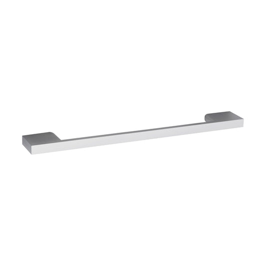 [BFHH016] Furniture Handle Square D Shape Handle, 223mm (192mm Centres) - Chrome - Cutout
