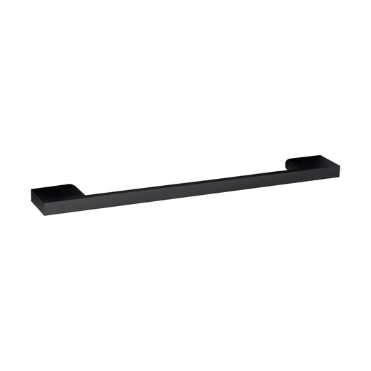 [BFHH018] Furniture Handle Square D Shape Handle, 223mm (192mm Centres) - Matt Black - Cutout