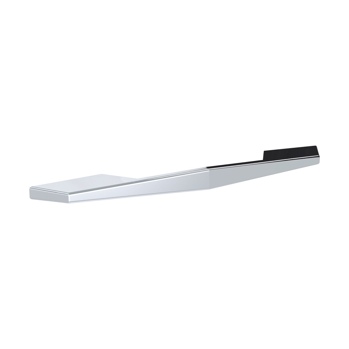 [BFHH103] Furniture Handle Angular D Shape Handle, 180mm (160mm Centres) - Chrome - Cutout