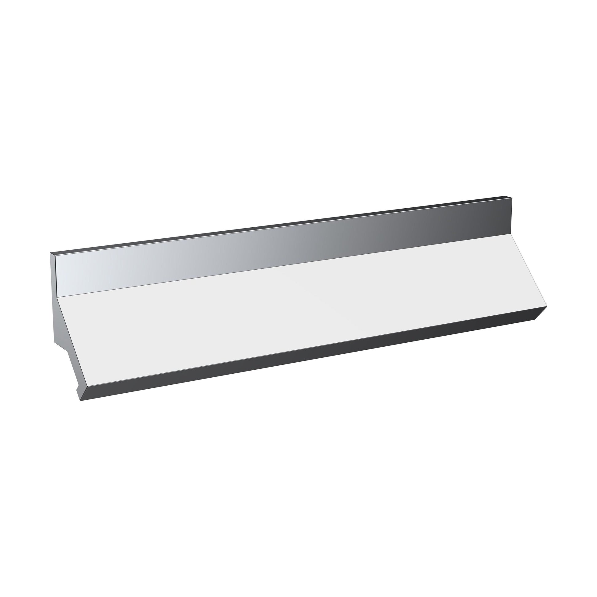 [BFHH108] Finger Pull Handle, 239mm (224mm Centres) - Chrome - Cutout