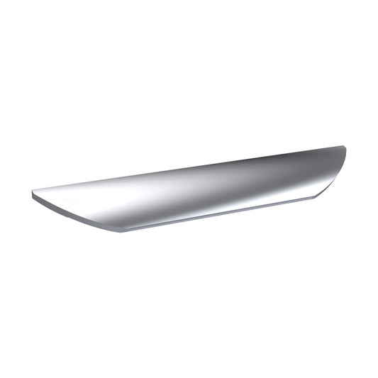 [BFHH109] Finger Pull Handle, 252mm (160mm Centres) - Chrome - Cutout