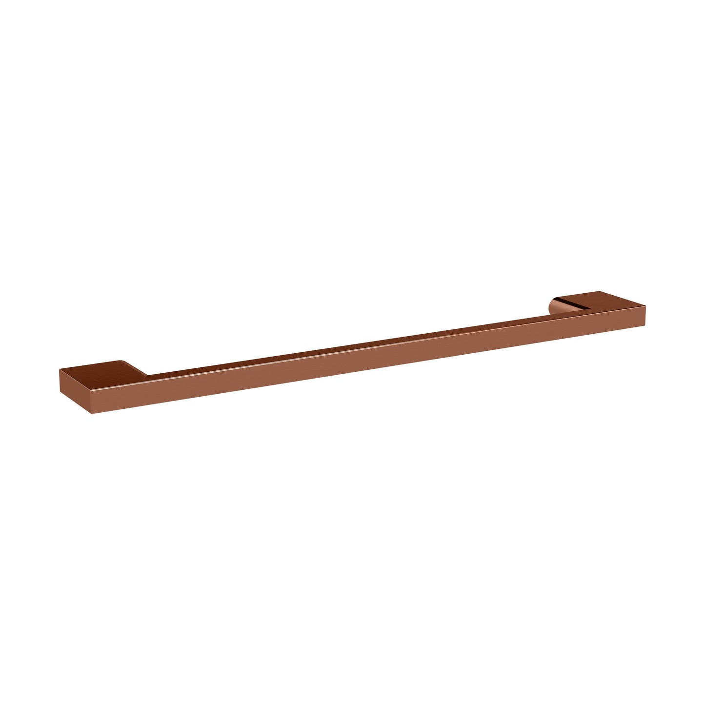 [BFHH1516] Balterley D-Handle 192 mm High Quality Furniture Handle with Luxury Brushed Bronze Finish, Cupboard Drawer PullW - Cutout