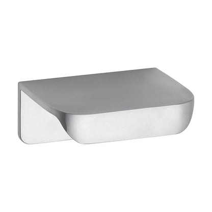 [BFHH186] Small Rear Fixed Handle, 50mm (30mm Centres) - Satin Chrome - Cutout