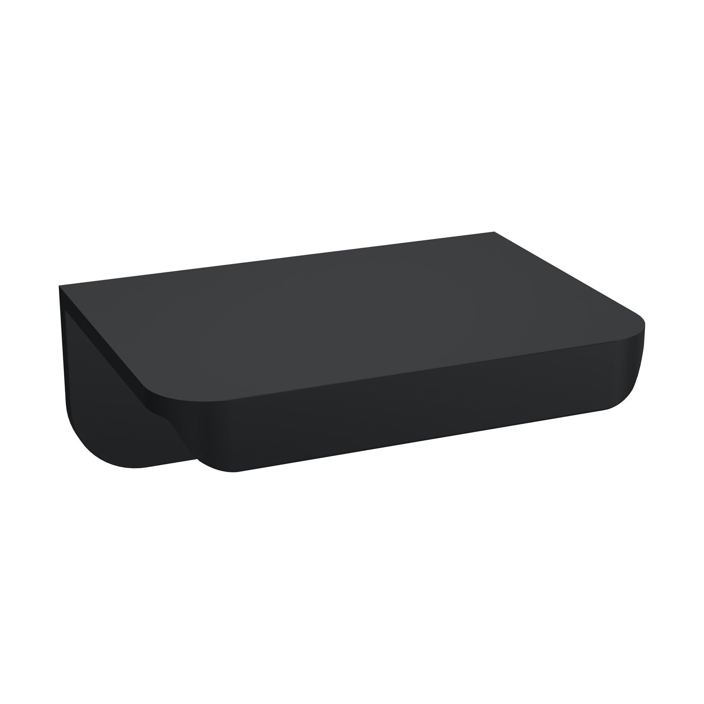 [BFHH187] Wrap Over Handle, 50mm (30mm Centres) - Matt Black - Cutout