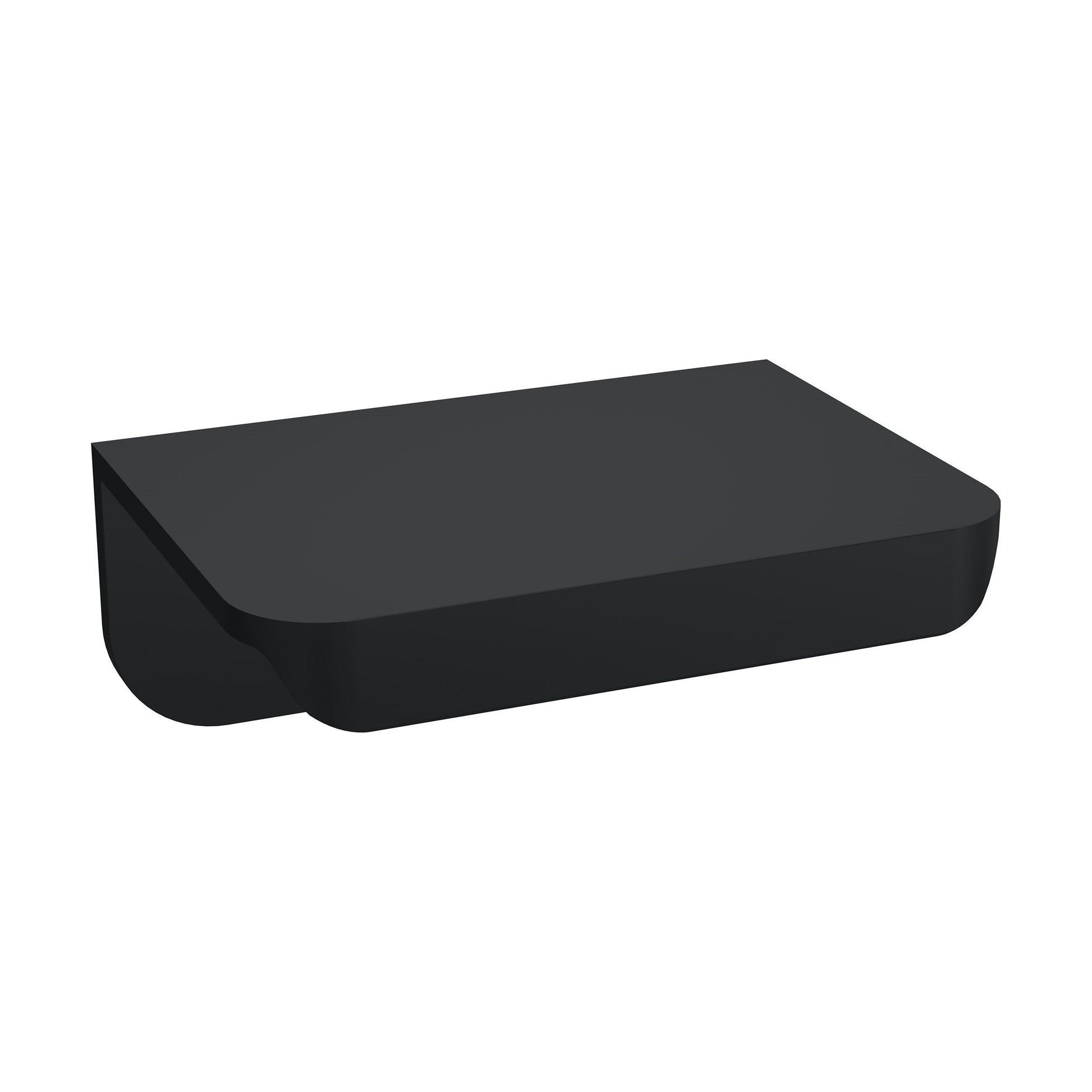 [BFHH187] Wrap Over Handle, 50mm (30mm Centres) - Matt Black - Cutout