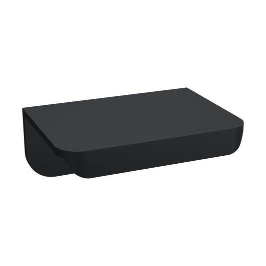 [BFHH187] Wrap Over Handle, 50mm (30mm Centres) - Matt Black - Cutout