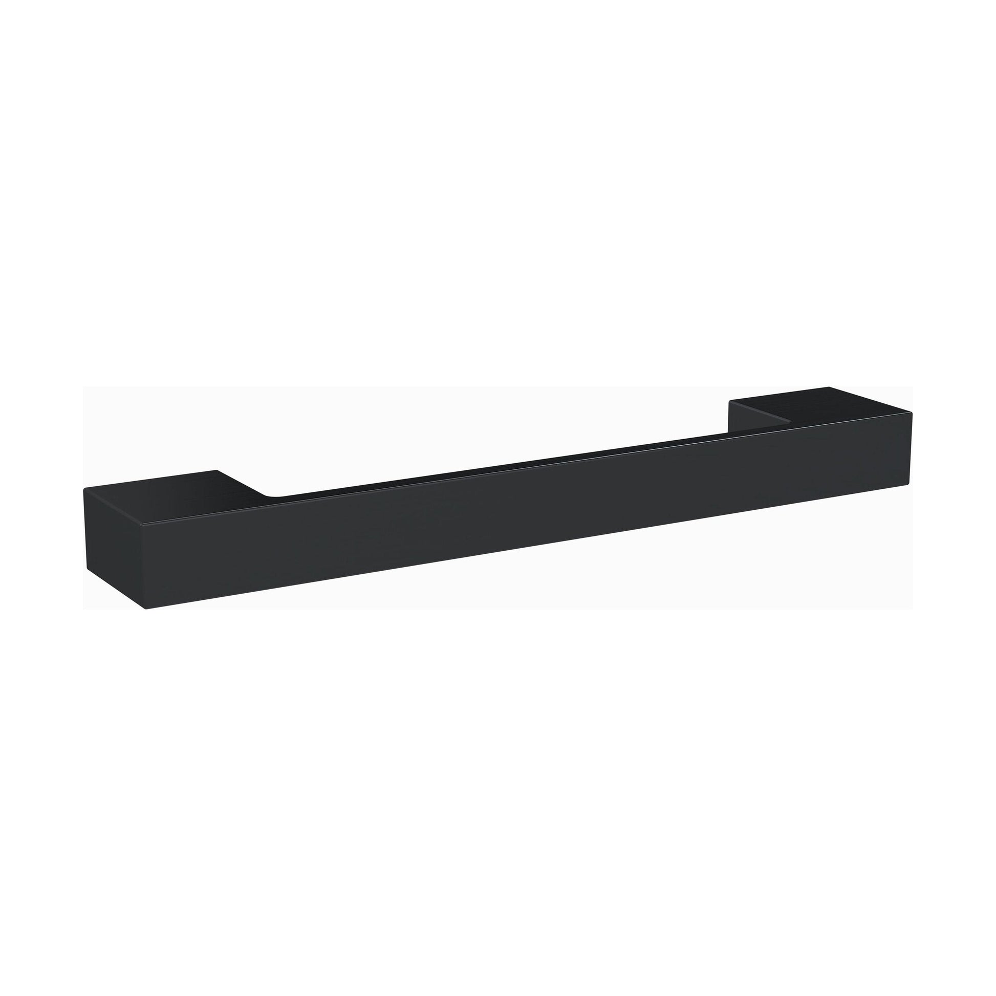 [BFHH188] Furniture Handle Square D Shape Handle, 152mm (128mm Centres) - Matt Black - Cutout