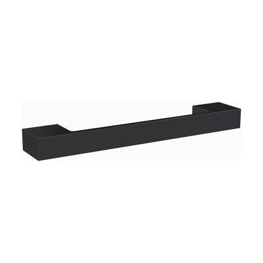 [BFHH188] Furniture Handle Square D Shape Handle, 152mm (128mm Centres) - Matt Black - Cutout