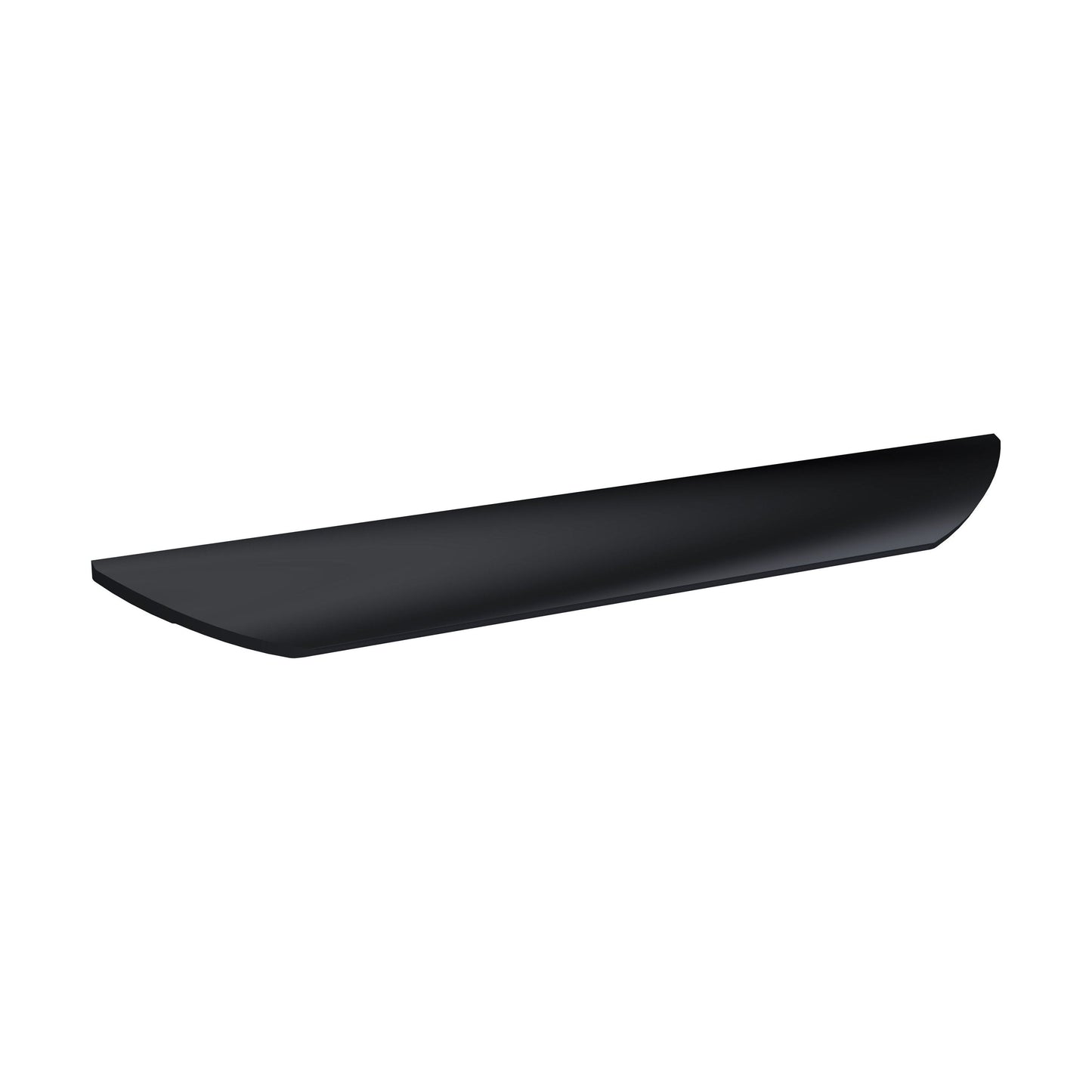 [BFHH210] Finger Pull Handle, 316mm (224mm Centres) - Matt Black - Cutout