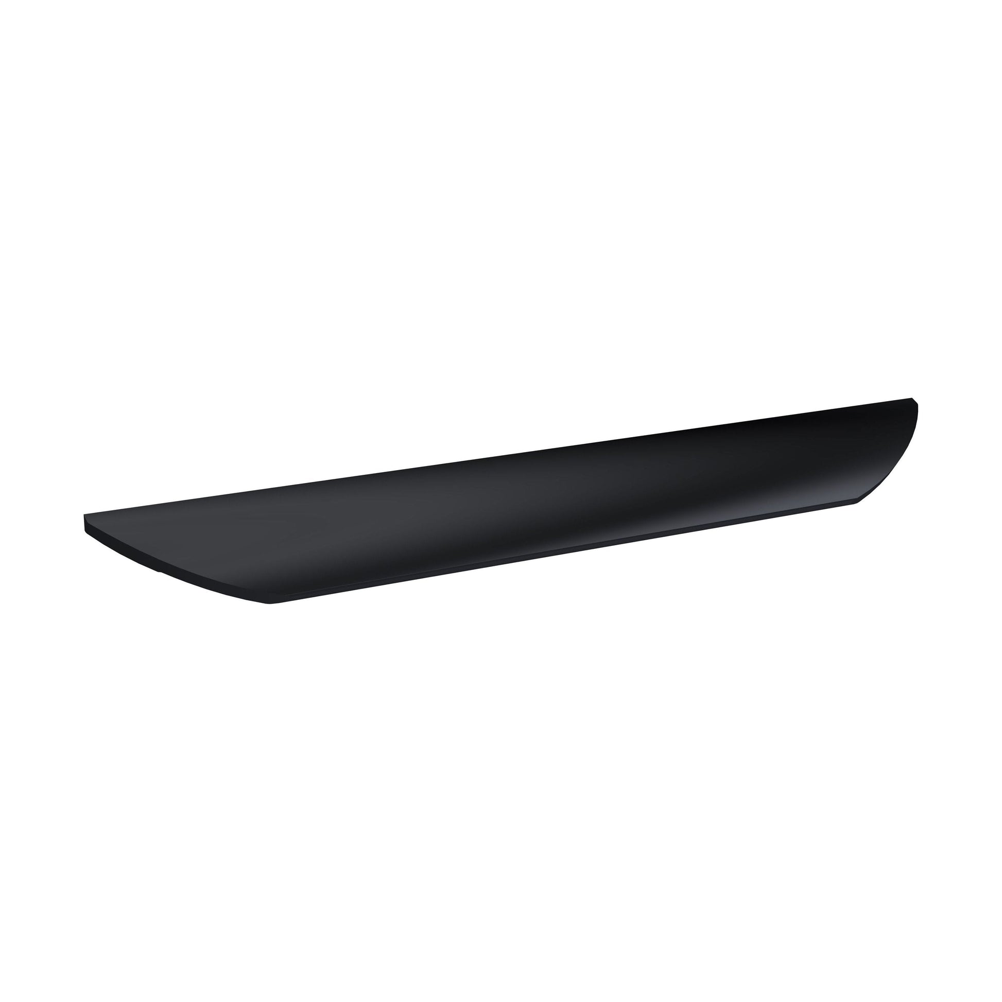 [BFHH210] Finger Pull Handle, 316mm (224mm Centres) - Matt Black - Cutout