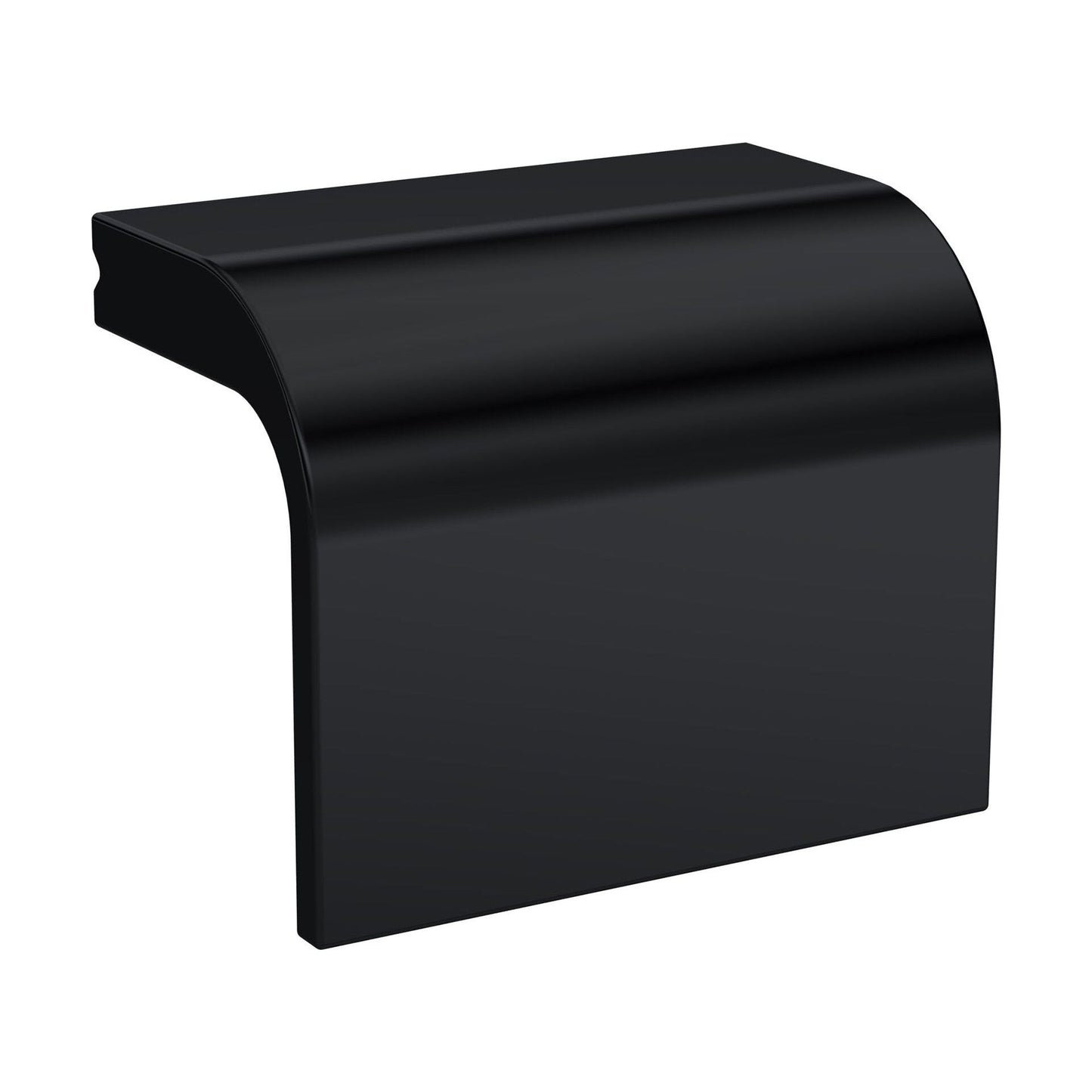 [BFHH212] Square Drop Handle, 40mm (32mm Centres) - Matt Black - Cutout