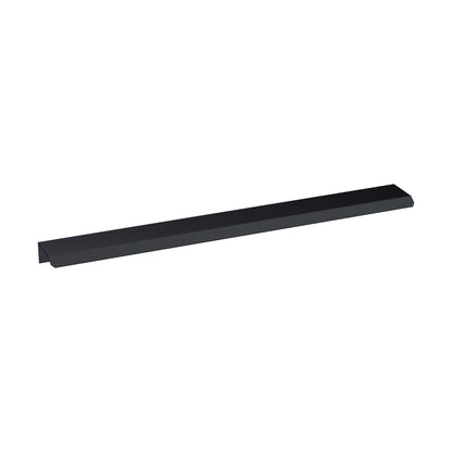 [BFHH225] Finger Pull Handle, 300mm (224mm Centres) - Matt Black - Cutout