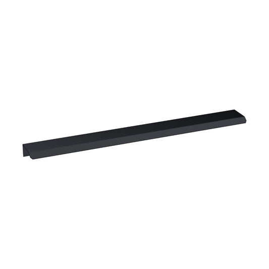 [BFHH225] Finger Pull Handle, 300mm (224mm Centres) - Matt Black - Cutout