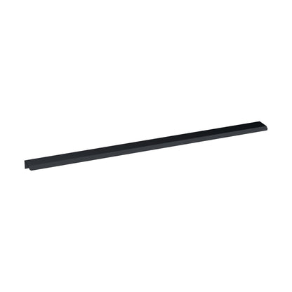 [BFHH226] Finger Pull Handle, 500mm (320mm Centres) - Matt Black - Cutout
